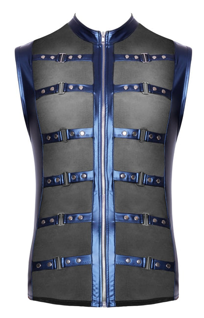 Metallic Strap Shirt