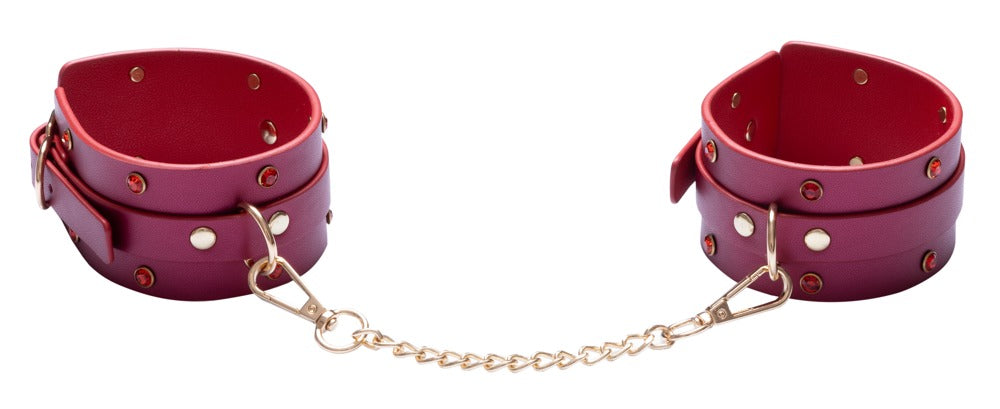 6-teilige Bondage-Set in Pink-Pearl-Optik