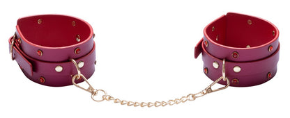 6-teilige Bondage-Set in Pink-Pearl-Optik